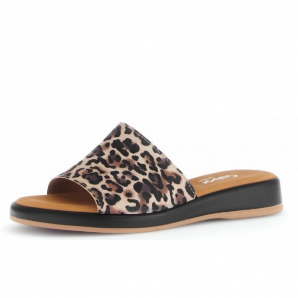 Gabor Comfort Pantolette in natur LUX