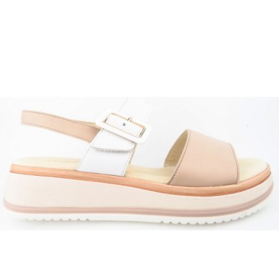 Gabor Comfort Sandale in rose weiss