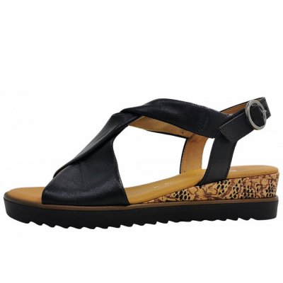 Gabor Comfort Sandale in schwarz 27 Gabor Comfort Sandale in schwarz 27