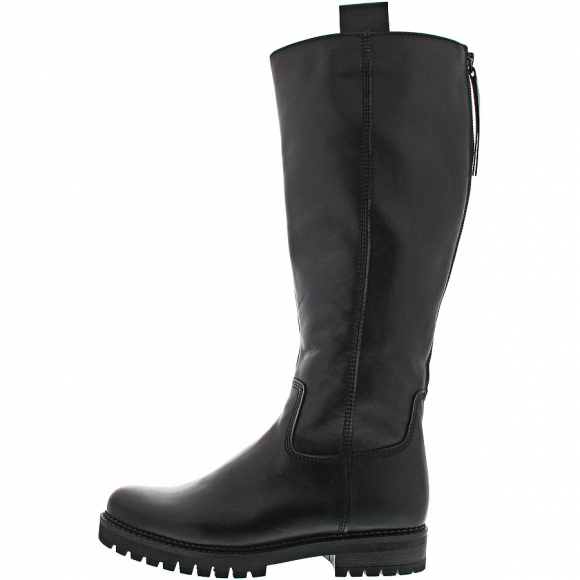Gabor Schaftstiefel in schwarz (Flausch)