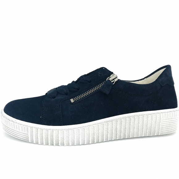 Gabor Schnürschuhe in blau dunkel