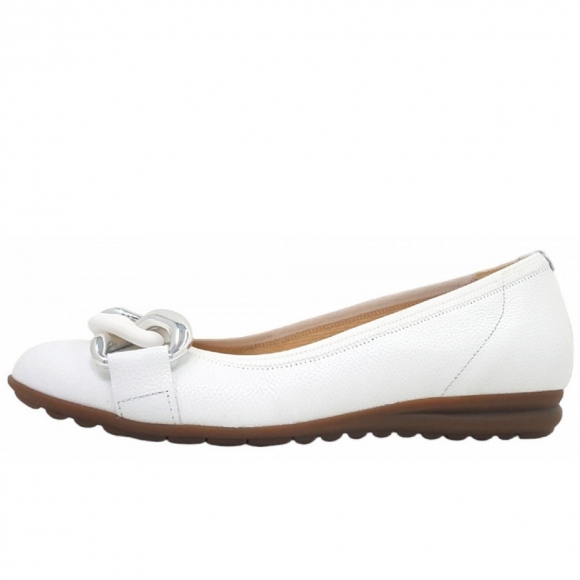 Gabor Comfort Ballerina in Weiß
