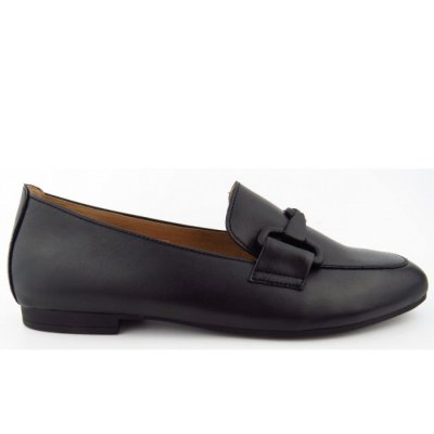 Gabor Nappa Slipper in schwarz (uni)