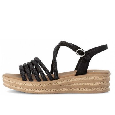 Gabor plateau sandalen Sandalette in schwarz Gabor plateau sandalen Sandalette in schwarz