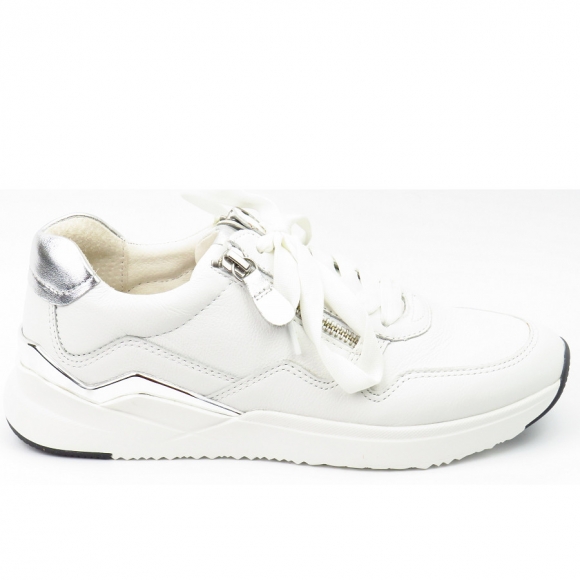 Gabor Cervo weiss/silber Sneaker in weiss/silber