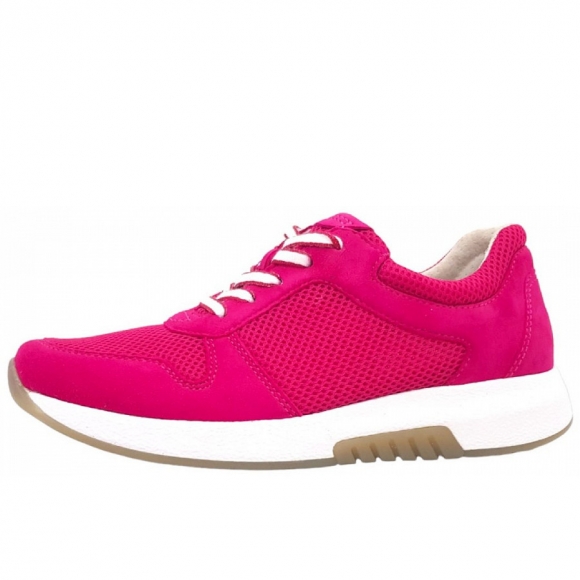 Gabor Comfort sportlicher Schnürer in Fuxia