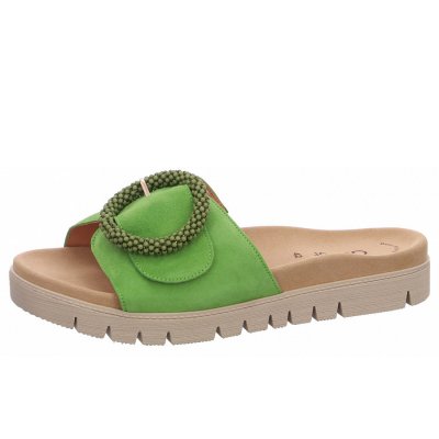 Gabor Pantolette in 19 granny green