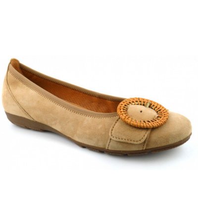 Gabor Samtchevreau caramel Ballerina in caramel