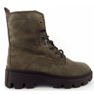 Gabor Dreamvelour Stiefelette in grau (Se.Strass)
