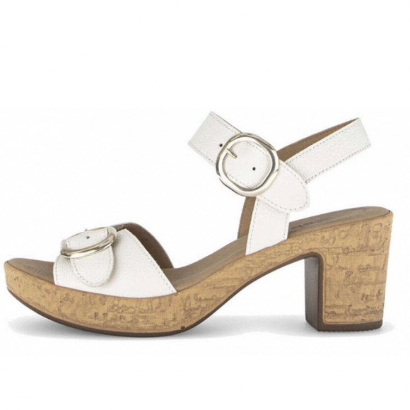 Gabor riemchensandalen Sandalette in weiß
