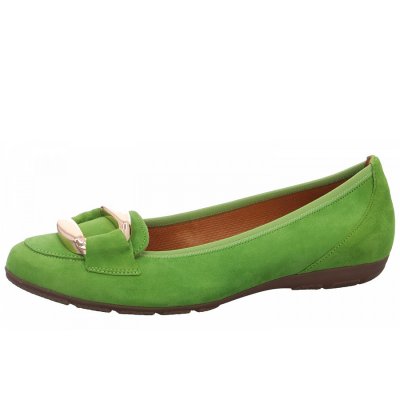 Gabor Ballerina in 11 granny green