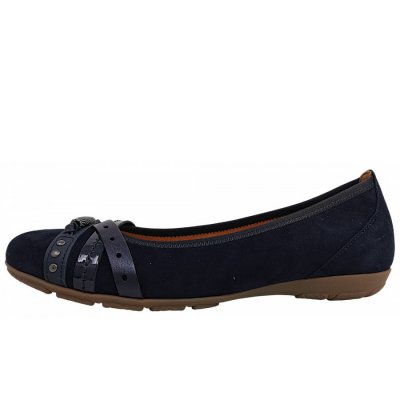 Gabor Ballerina in dark-blue kombi 16 Gabor Ballerina in dark-blue kombi 16
