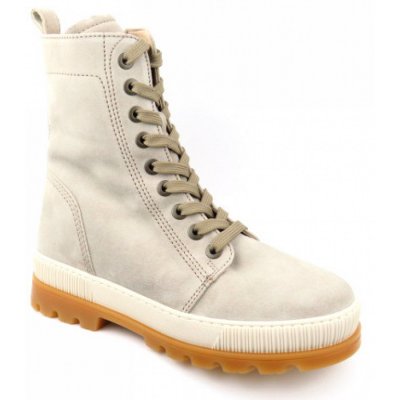 Gabor Comfort Dreamvelour Weblamm Stiefelette in 4 kiesel (Webl.)