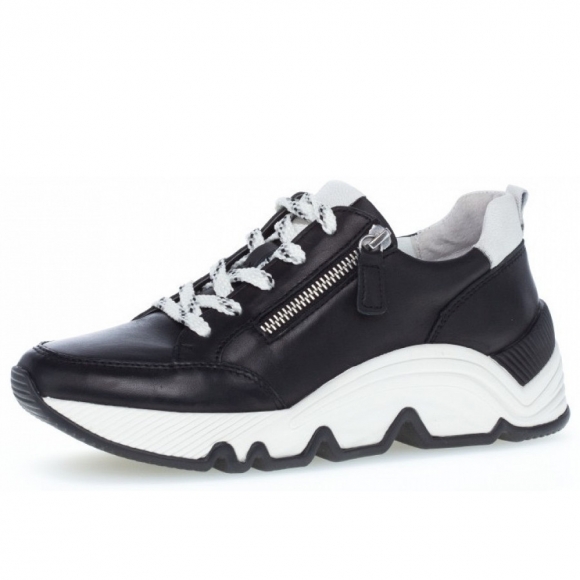 Gabor Sneaker in schwarz weiss