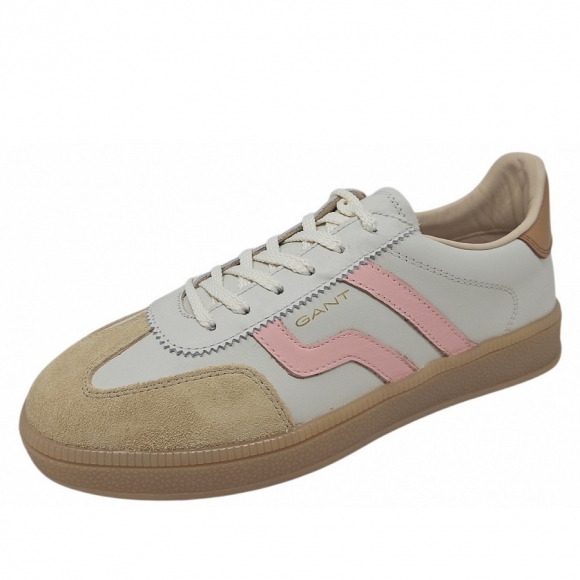 Gant Cuzima Sneaker in beige/whit/rose/bronze