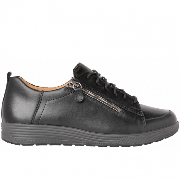 Ganter Schnürhalbschuh in schwarz
