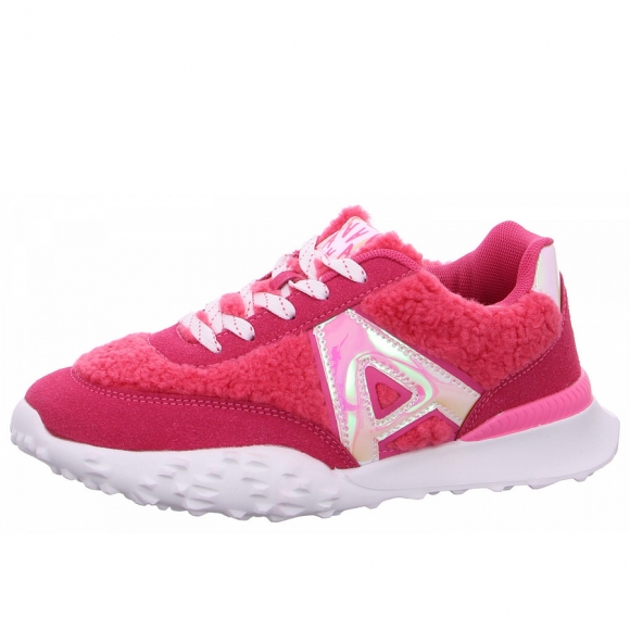 Garvalin Mat Sneaker in fucsia