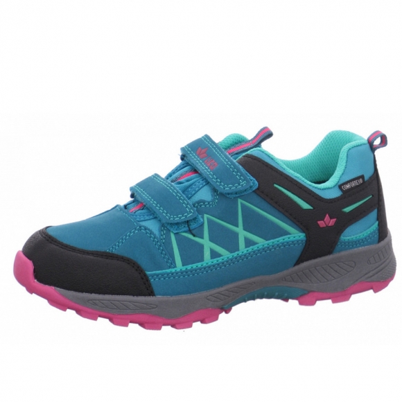 Geka Griffin Low Trekkingschuh in Blau / Schwarz / Pink