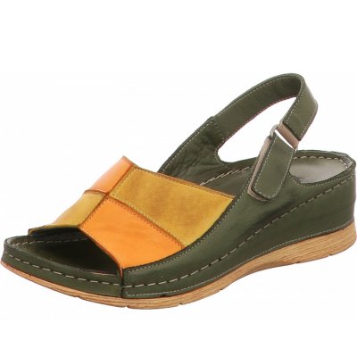 Gemini Sandalette in grün kombi. Gemini Sandalette in grün kombi.