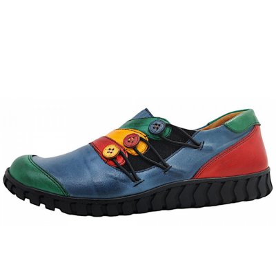 Gemini Anilina Slipper Slipper in 078- Grün/Blau