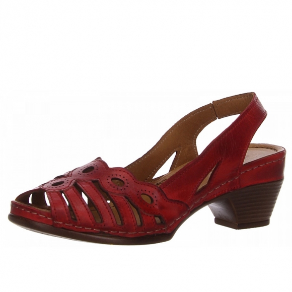 Gemini Sandalette in rot