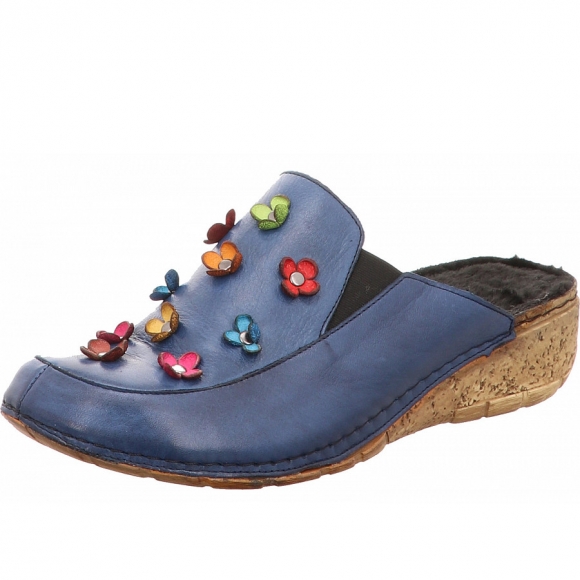 Gemini Clogs in blau