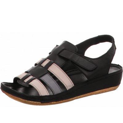 Gemini Sandalette in schwarz kombi.