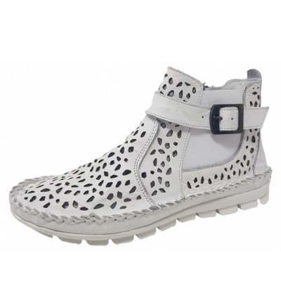 Gemini Stiefelette in weiss