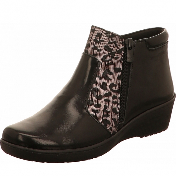 Gemini Stiefelette in schwarz