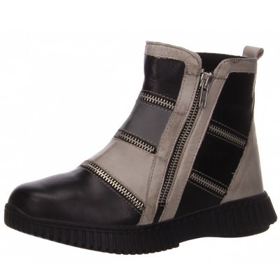 Gemini Stiefelette in schwarz kombi.