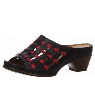 Gemini Pantolette in schwarz kombi. Gemini Pantolette in schwarz kombi.