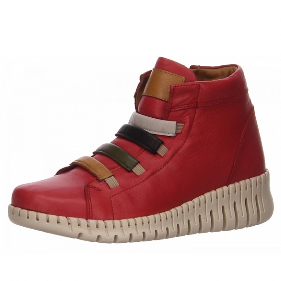 Gemini Stiefelette in rot