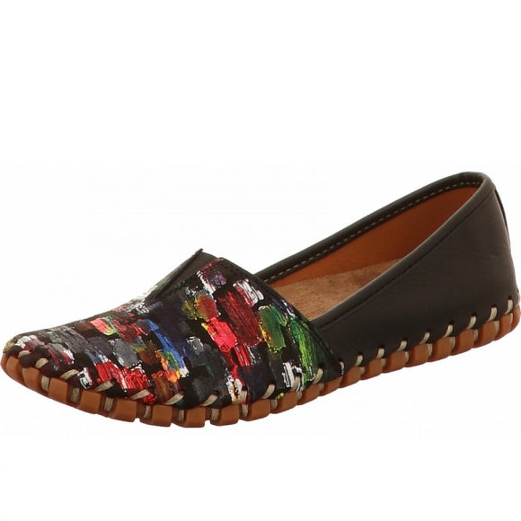 Gemini Slipper in schwarz kombi.