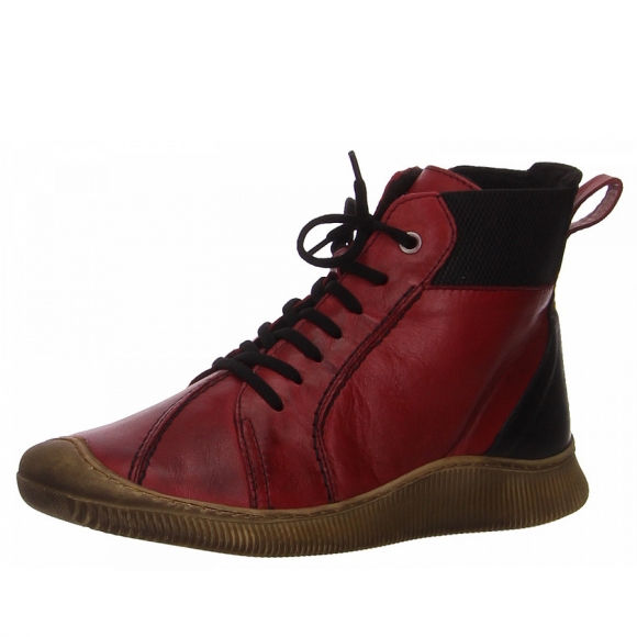 Gemini Stiefelette in rot kombi