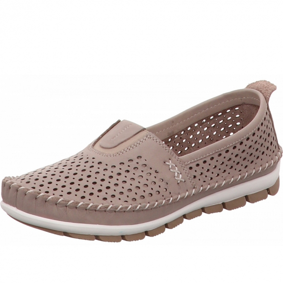 Gemini Slipper in taupe