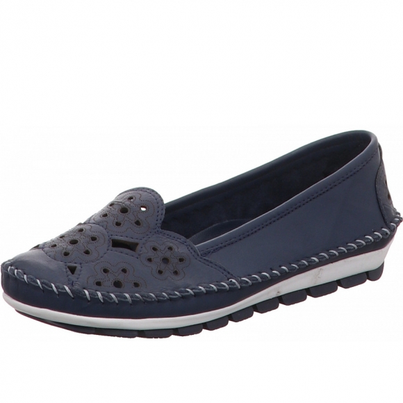 Gemini Slipper in blau