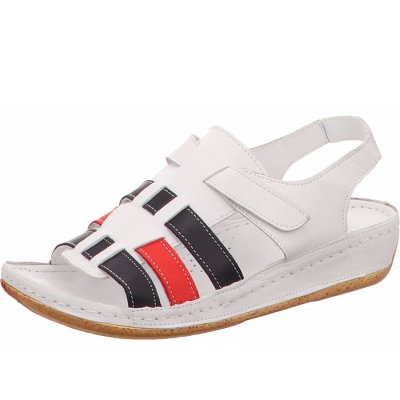 Gemini Sandalette in weiß kombi.