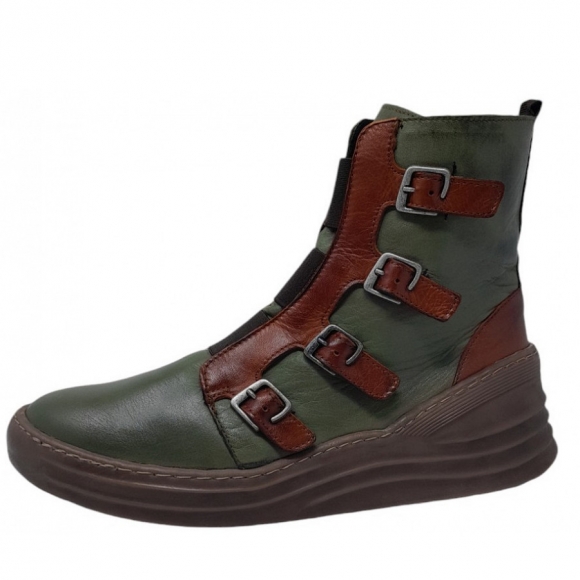 Gemini Kurzstiefel in khaki braun