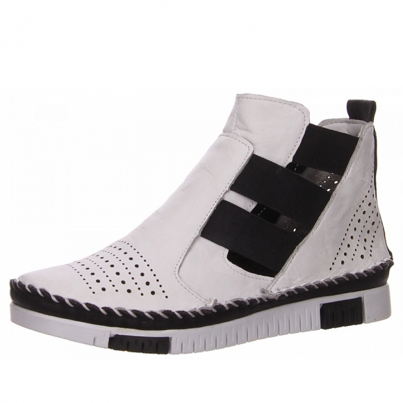 Gemini Stiefelette in weiß kombi.