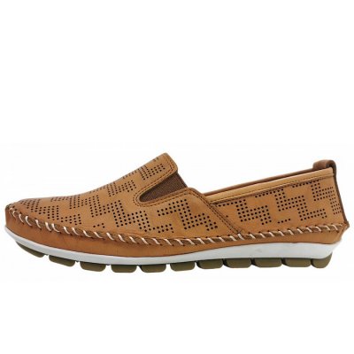 Gemini Nappa Slipper Slipper in tan