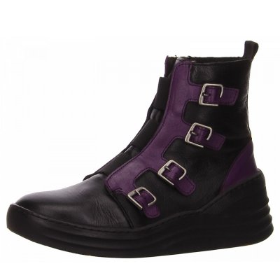 Gemini Stiefelette in schwarz kombi.