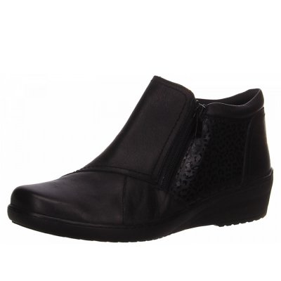 Gemini Stiefelette in schwarz