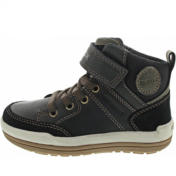 Geox Charz Klettstiefel in black-military