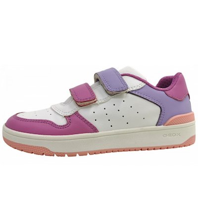 Geox Washiba Klettschuh in white/cyclamen C1Z8B Geox Washiba Klettschuh in white/cyclamen C1Z8B
