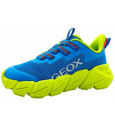 Geox Flexyper Fast Sneaker low in royal/lime C4344 Geox Flexyper Fast Sneaker low in royal/lime C4344