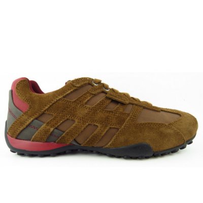 Geox UOMO SNAKE A sportlicher Schnürer in C6003 BROWNCOTTO