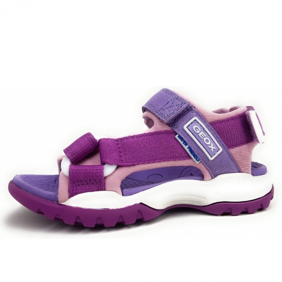 Geox Borealis Sandale in C8224 purple/pink