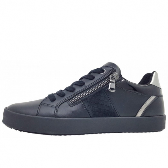 Geox Blomiee sportlicher Schnürer in C9999 black