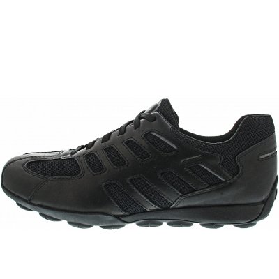Geox Snake 2.0 sportlicher Schnürer in black