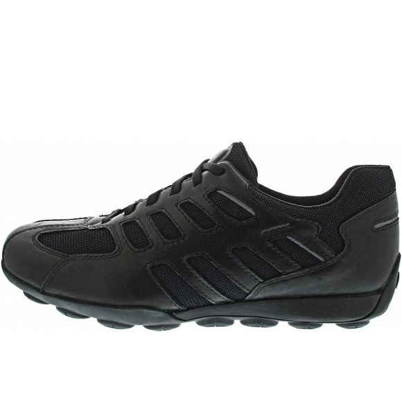 Geox Snake 2.0 sportlicher Schnürer in black